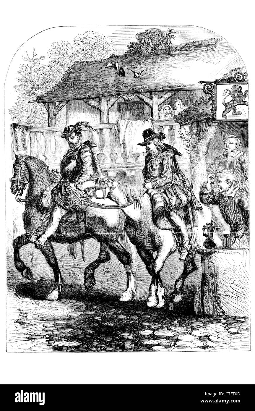 Flug von Lady Arbella Stuart Arabella Stewart English Renaissance Edelfrau Nachfolger englischen Thron tragen m Tower of London Stockfoto