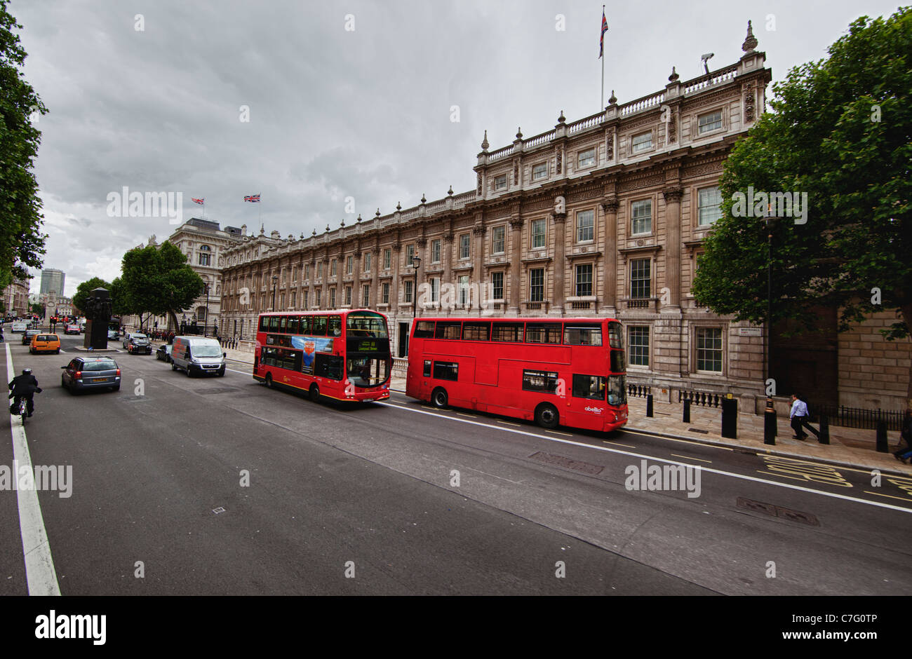 Whitehall, Westminster, London, England Stockfoto