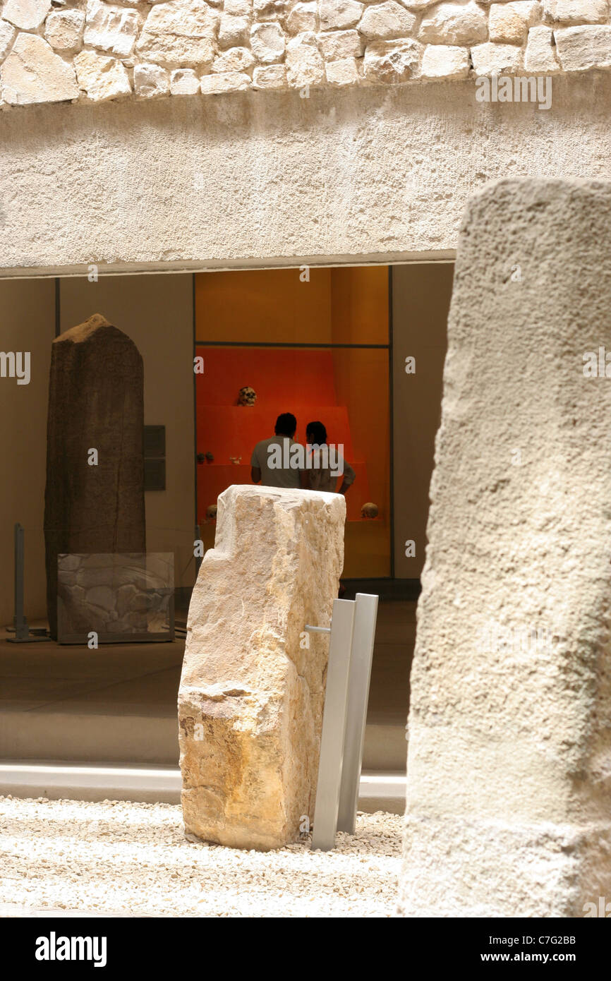 Archäologisches Museum von Monte Alban, Oaxaca, Mexiko. Zapoteken Kultur Stockfoto