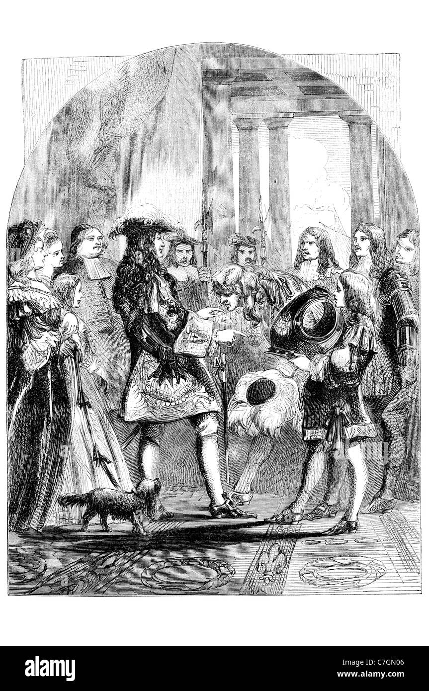 James II & VII König England katholischen Monarchen Herrschaft regal royal königliche fürstlichen imperial souveräne monarchische Herrscher Monarch König Stockfoto