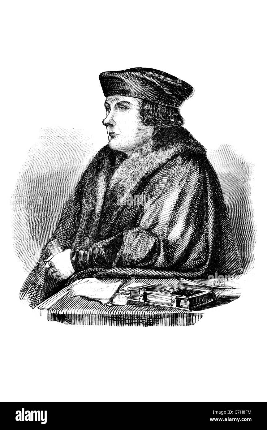 Thomas Cromwell 1. Earl of Essex Porträt Stockfoto