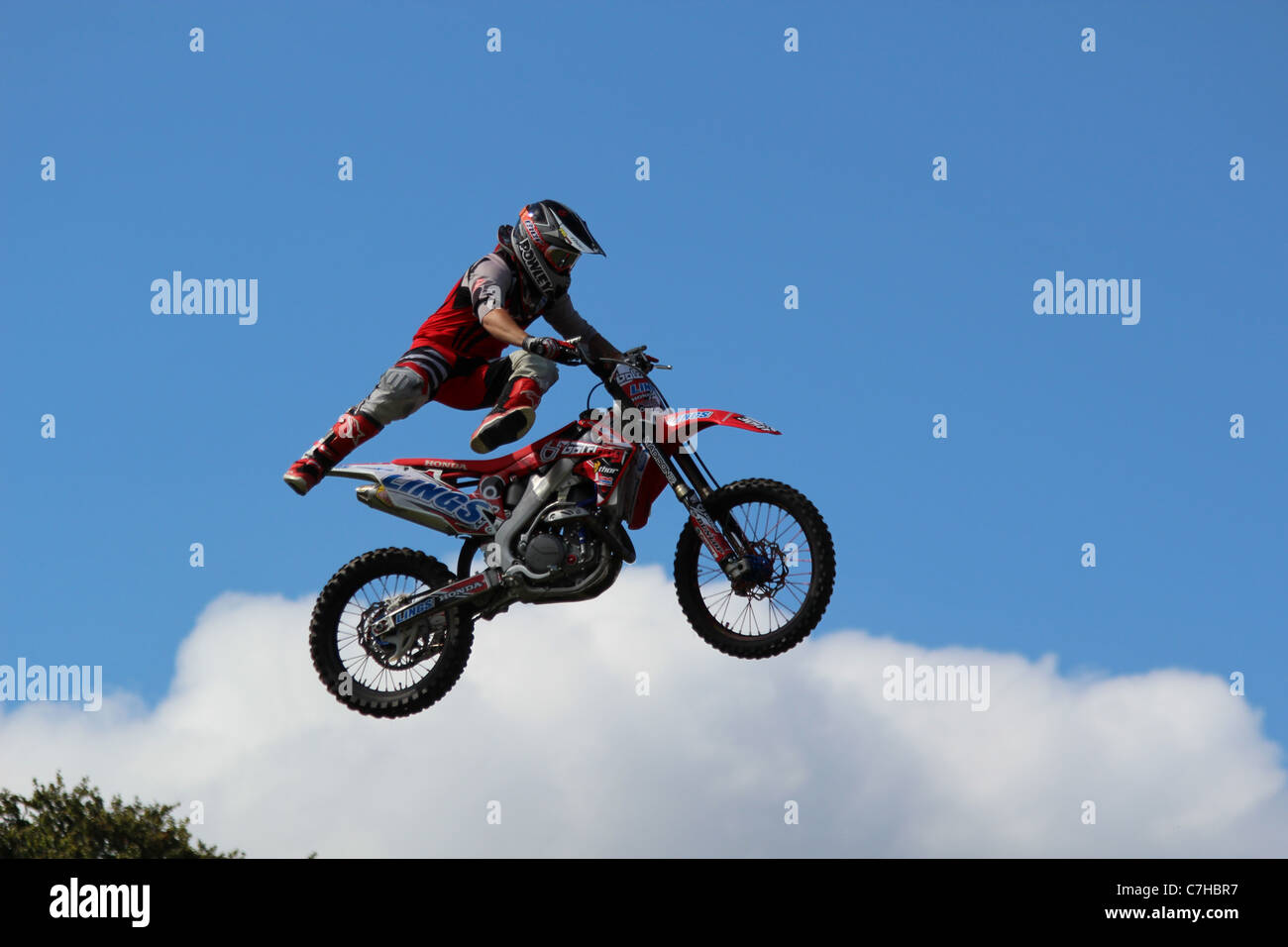 Das Bolddog Lings Freestyle-Display Team der Aylsham zeigen Norfolk 2011 Stockfoto