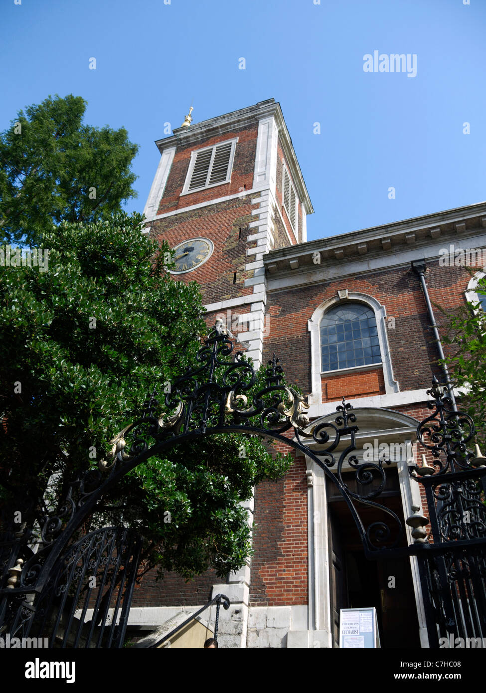 St Andrews von der Garderobe in London, die Hauptstadt von England Stockfoto