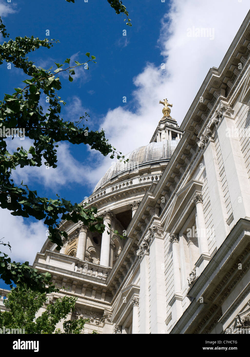 St. Pauls Kathedrale in London, die Hauptstadt von England Stockfoto