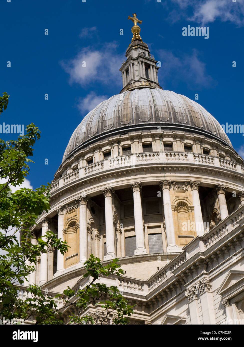 St. Pauls Kathedrale in London, die Hauptstadt von England Stockfoto