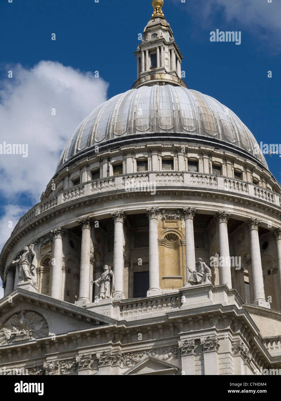 St. Pauls Kathedrale in London, die Hauptstadt von England Stockfoto