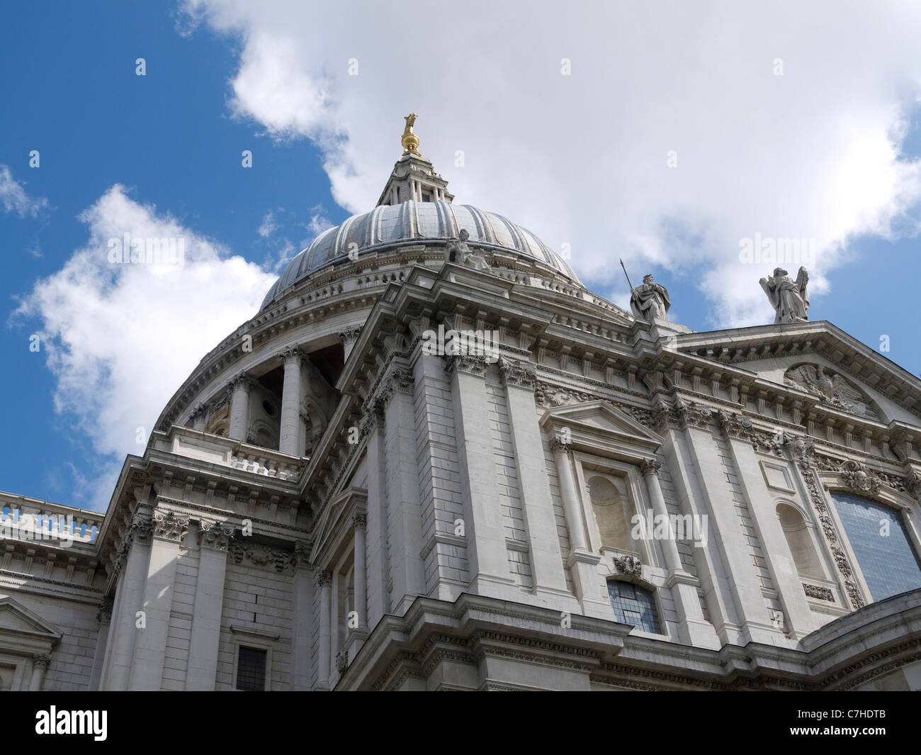 St. Pauls Kathedrale in London, die Hauptstadt von England Stockfoto