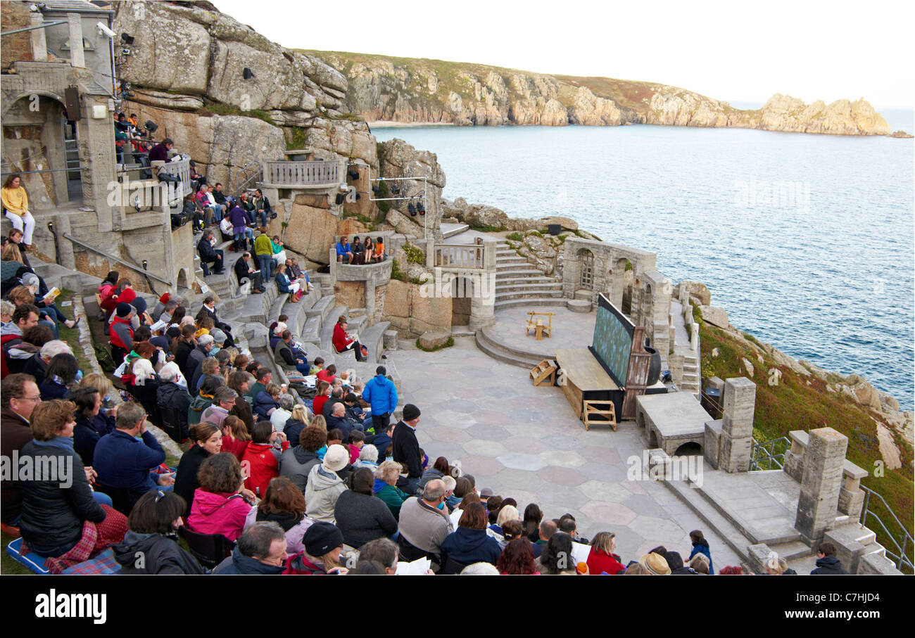 Das Minack Theater Penzance Cornawll Uk Stockfoto