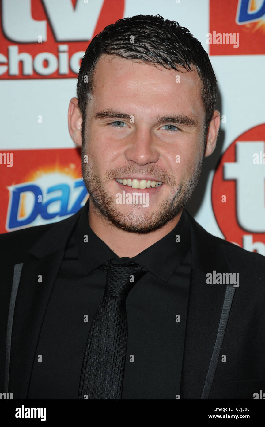 DANNY MILLER TV CHOICE AWARDS 2011 im SAVOY HOTEL STRAND LONDON ENGLAND 13. September 2011 Stockfoto