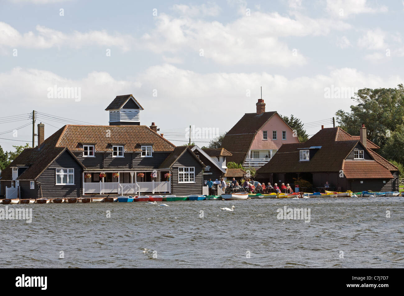 Thorpeness Meare, Suffolk, UK. Stockfoto