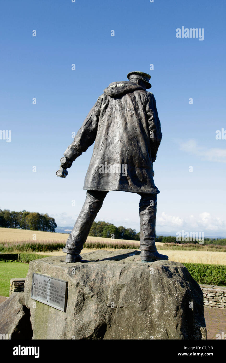 Denkmal für den Lieutenant Colonel Sir David Stirling Gründer der SAS Doune Perthshire Stockfoto