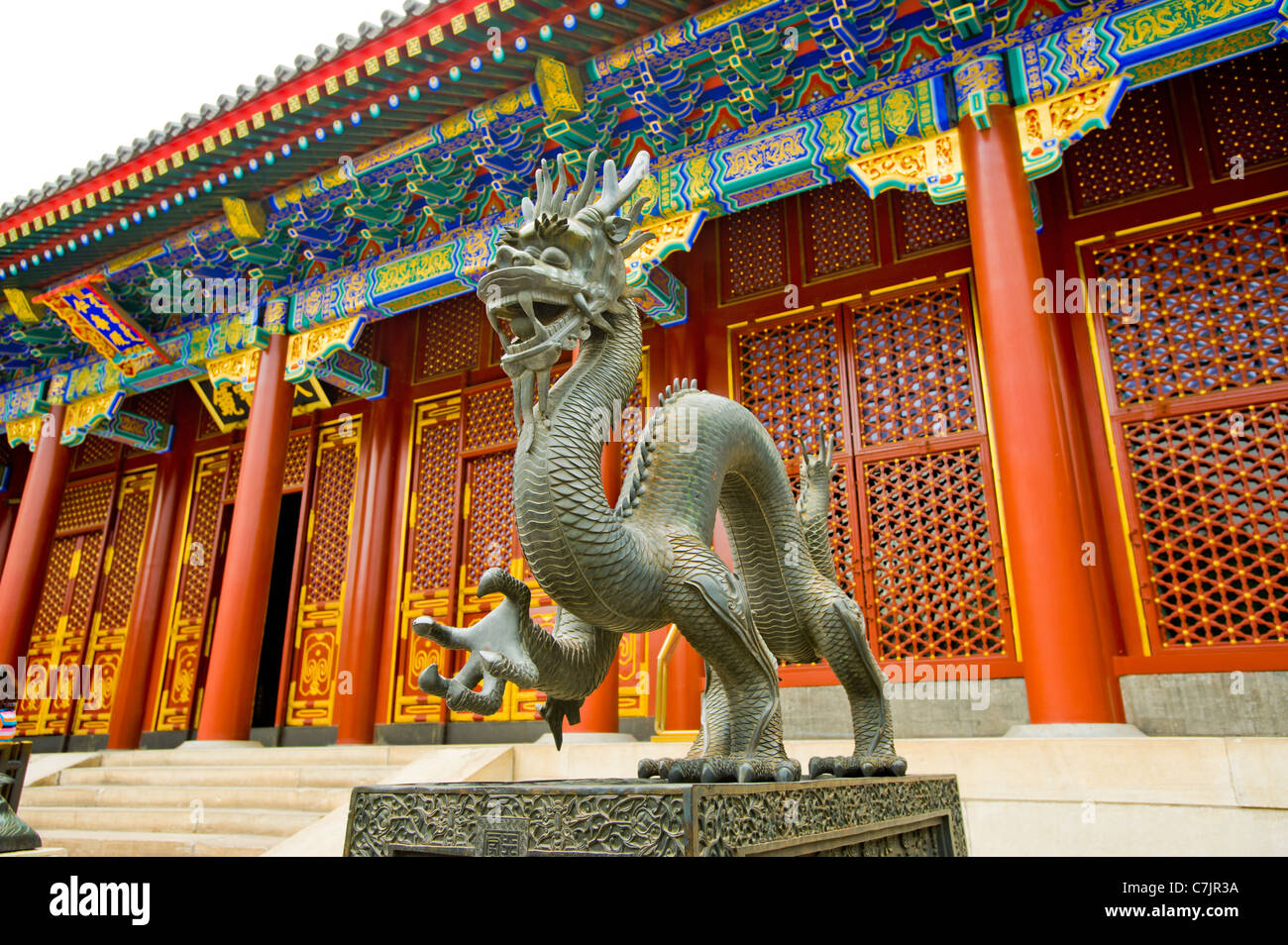 Halle der Güte und Langlebigkeit Peking Peking Palast Sommergärten genährt Harmonie friedlicher Rückzugsort größte und beste-pre Stockfoto