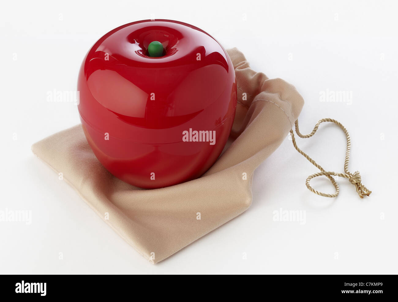 sex spielzeug automaten diskrete Apfel geformt vibrator Stockfotografie