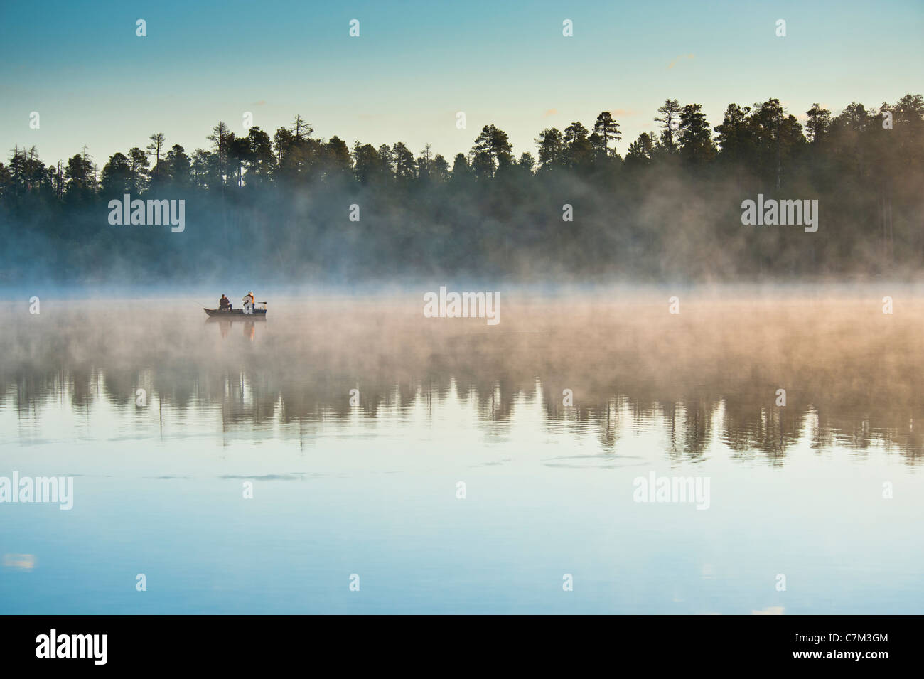 Willow Springs ist das zweite meistbesuchte See auf die Mogollon Rim, nach Wald Canyon. Arizona. USA Stockfoto