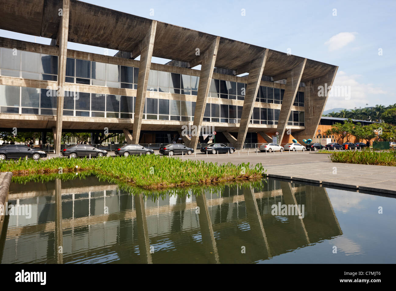 Museu de Arte Moderna (Museum der modernen Künste), Rio De Janeiro, Brasilien, Südamerika Stockfoto