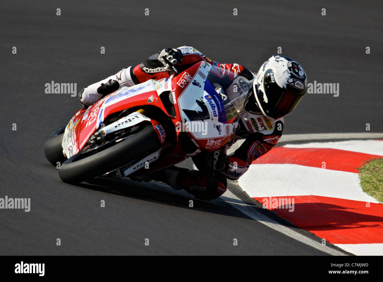 IMOLA - es - SBK Championship 2011 - SuperPole (24.09.2011) Stockfoto