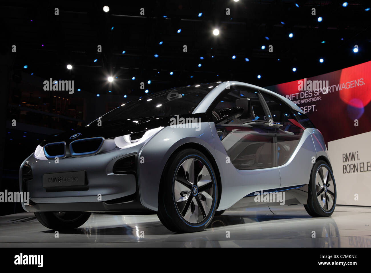 BMW Elektro Konzept Auto i3 auf der 64. IAA (Internationale Automobil-Ausstellung) Stockfoto