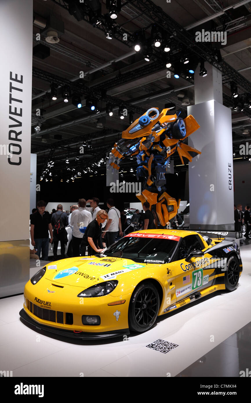 Chevrolet Corvette ZR1 auf der 64. IAA (Internationale Automobil-Ausstellung) Stockfoto