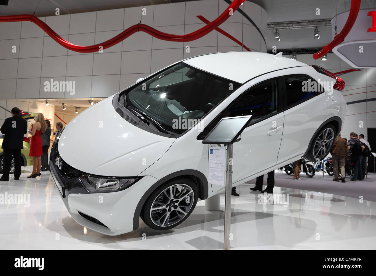 Der neue Honda Civic auf der 64. IAA (Internationale Automobil Ausstellung) am 24. September 2011 in Frankfurt am Main Stockfoto