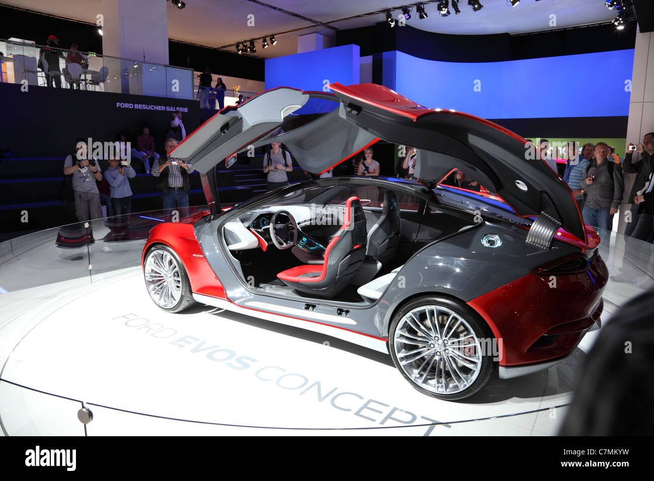 Ford Conceptcar EVOS auf der 64. IAA (Internationale Automobil-Ausstellung) Stockfoto
