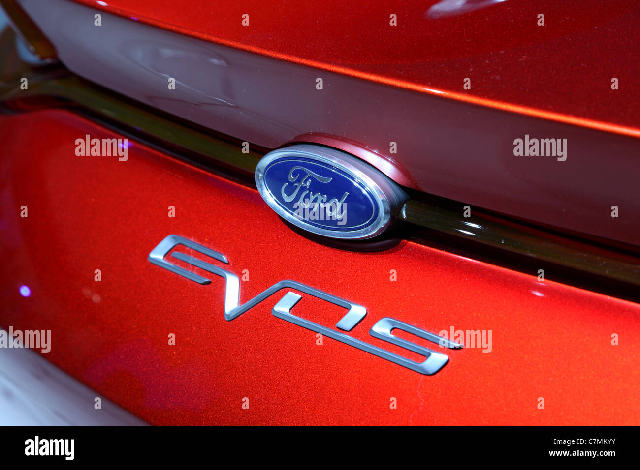 Ford Conceptcar EVOS auf der 64. IAA (Internationale Automobil-Ausstellung) Stockfoto