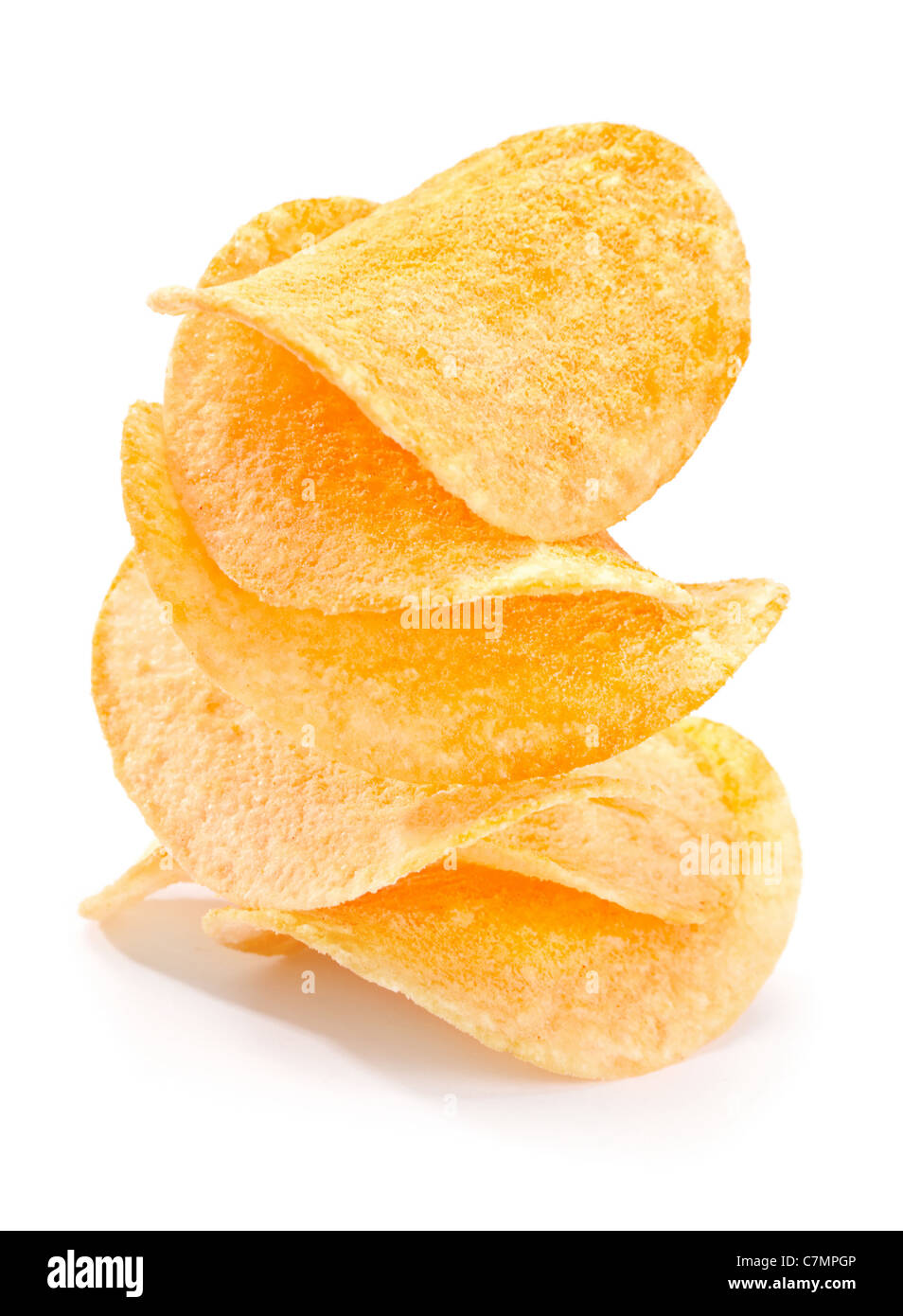 Zubereiteten Pommes frites Snack-Detailansicht Stockfoto