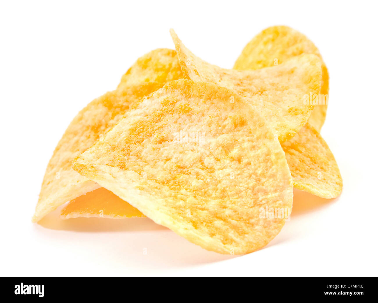 Zubereiteten Pommes frites Snack-Detailansicht Stockfoto