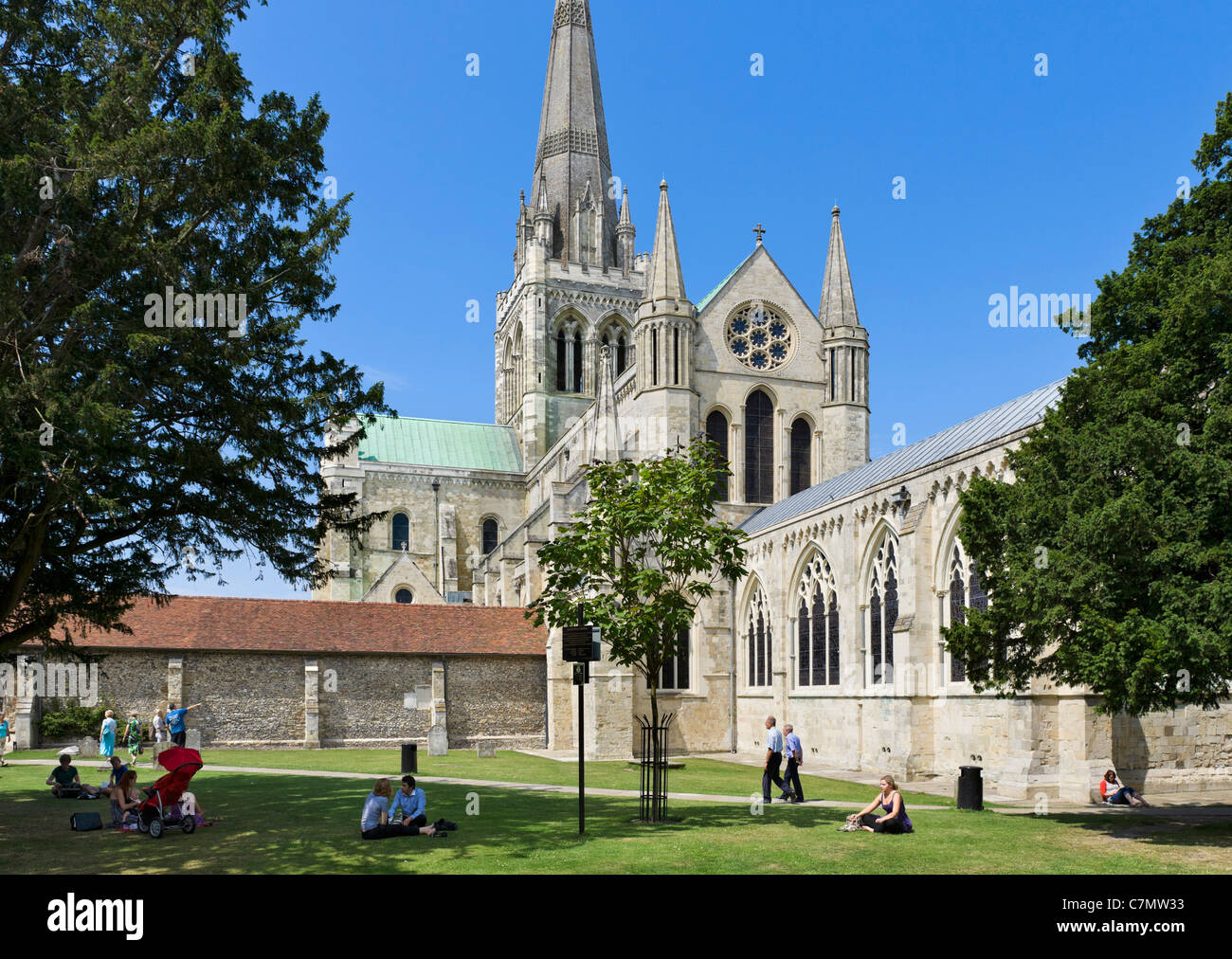 Chichester Kathedrale, Chichester, West Sussex, England, UK Stockfoto