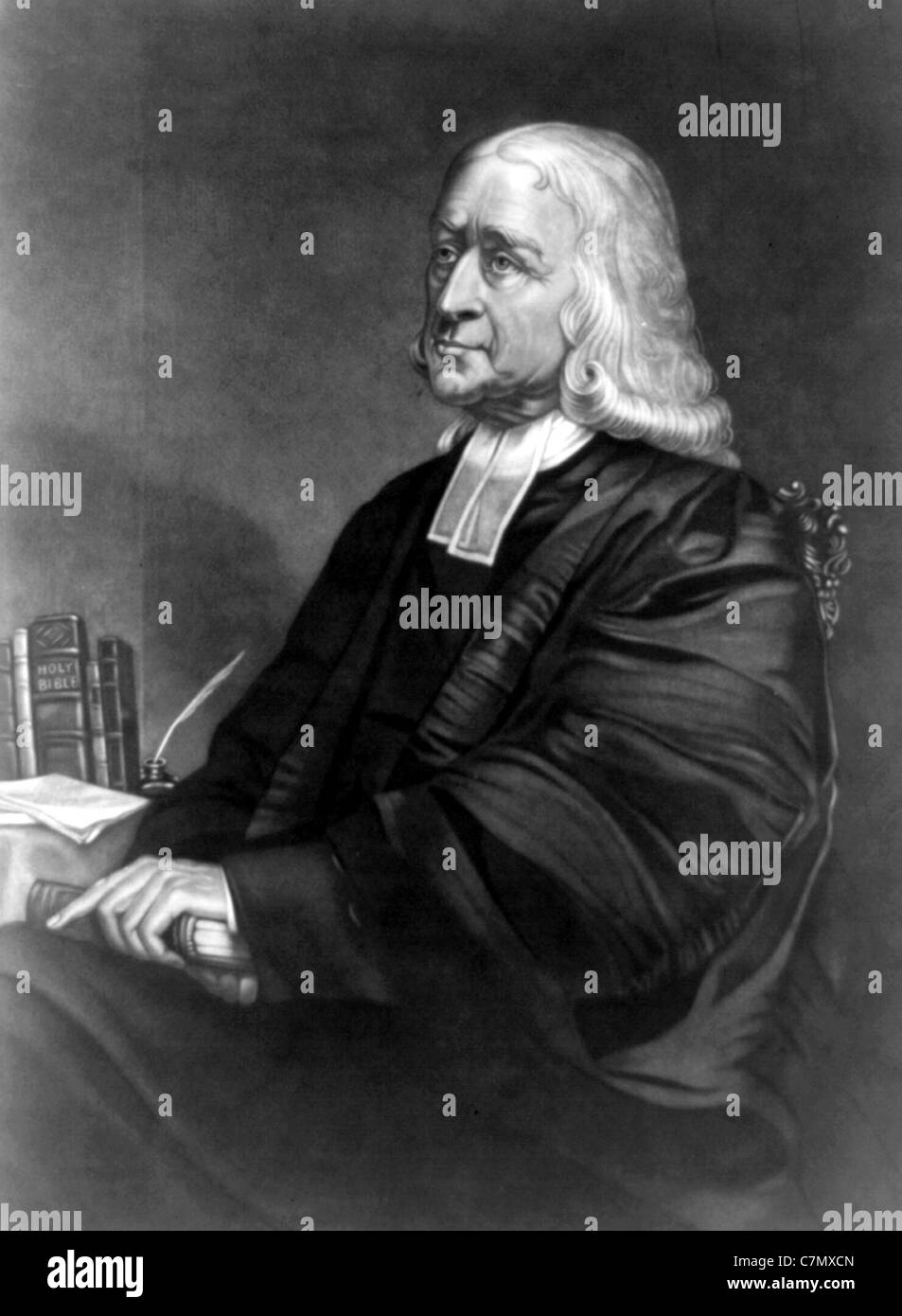 John Wesley. Das Revd. John Wesley. Uhr-Gründer der Methodisten-Gesellschaft Stockfoto