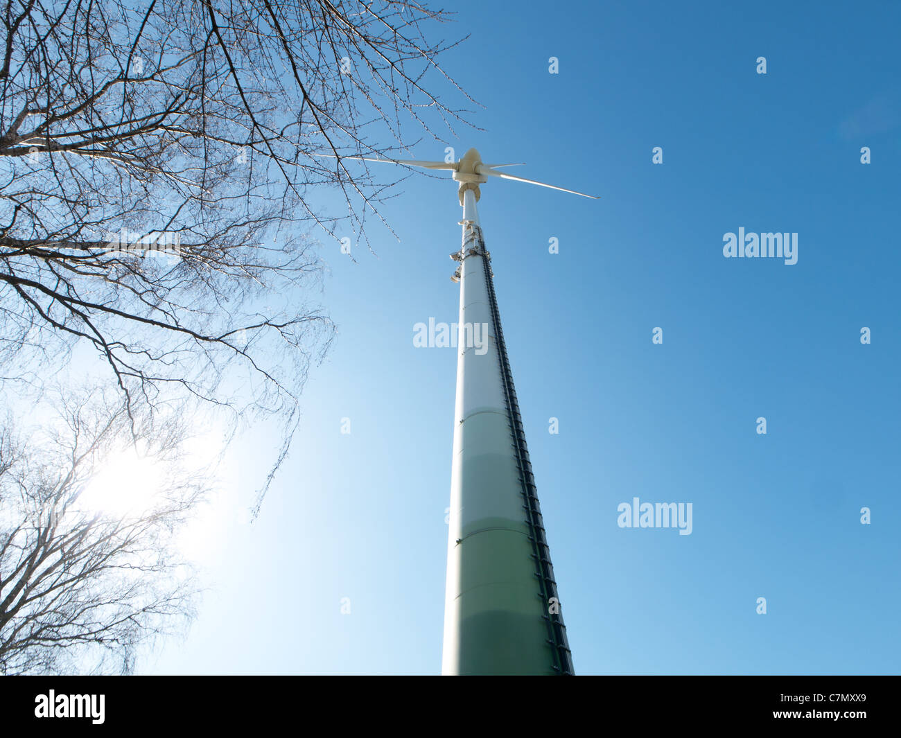 Windturbine Stockfoto