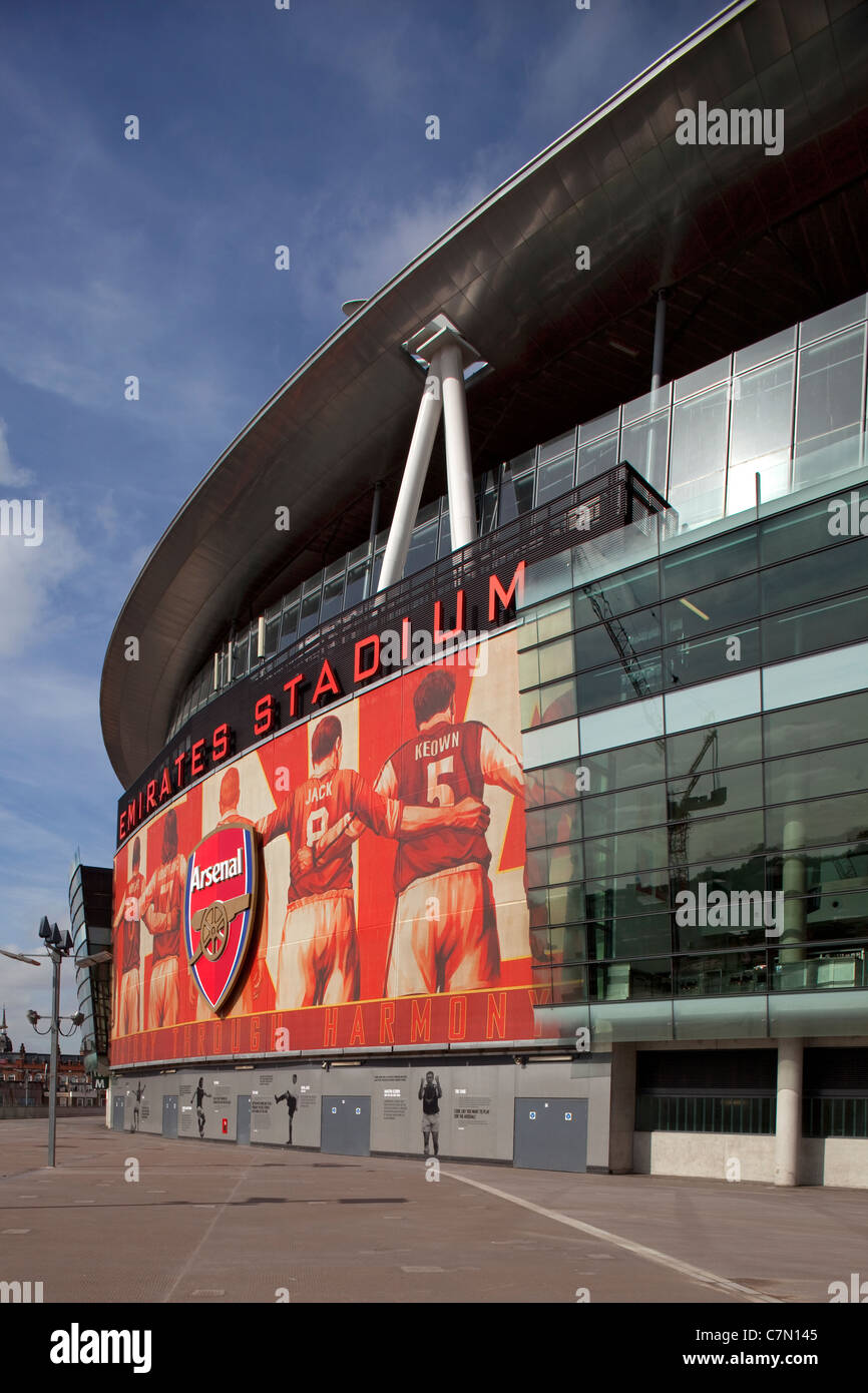 Arsenal Emirates Stadion, Islington, London Stockfoto