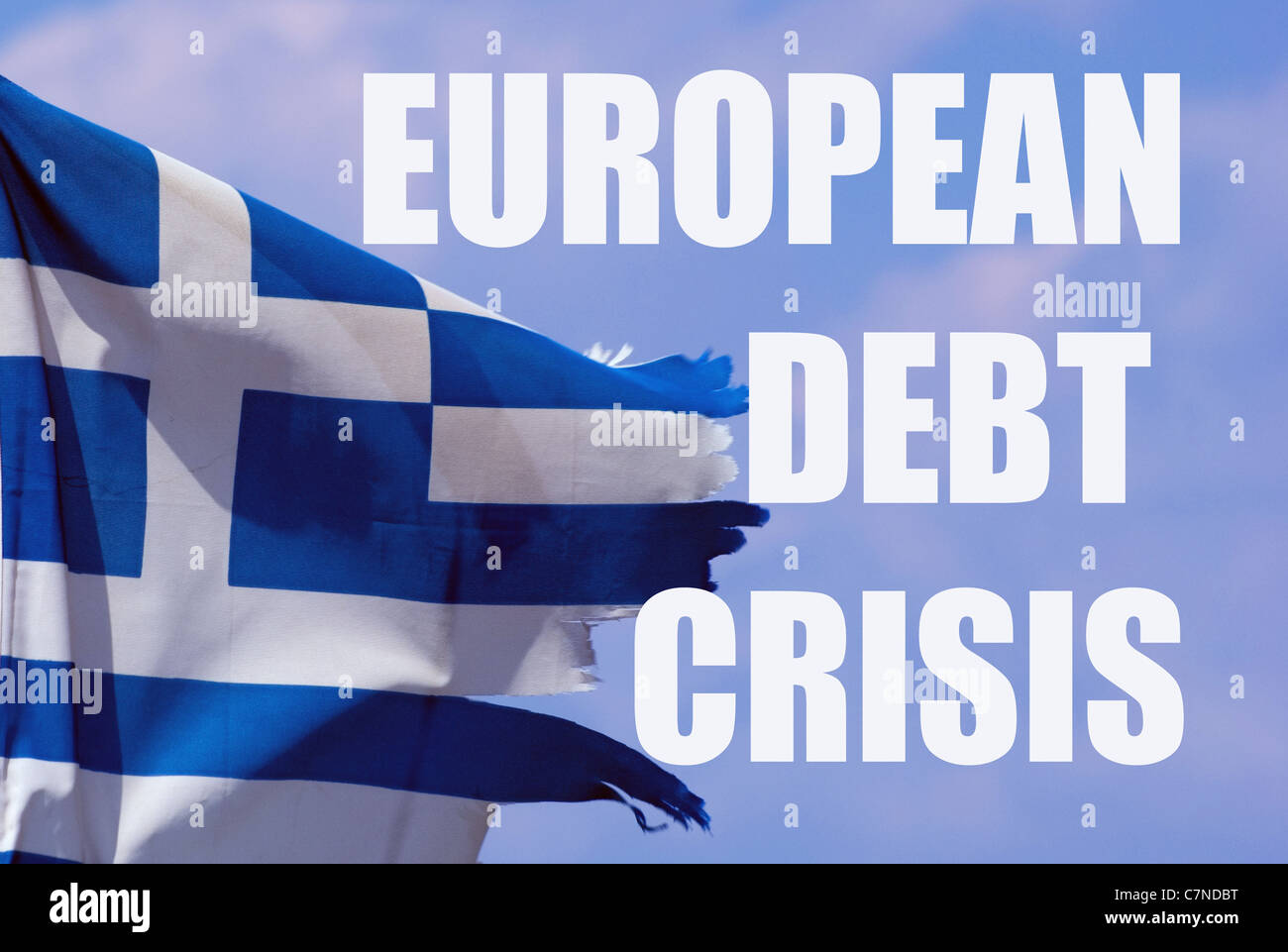 Brexit, europäische Schuldenkrise, griechische Schulden, Griechenland, Standard Stockfoto