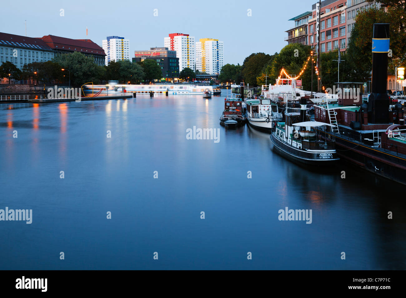 Alten Hafen, Berlin, Deutschland Stockfoto