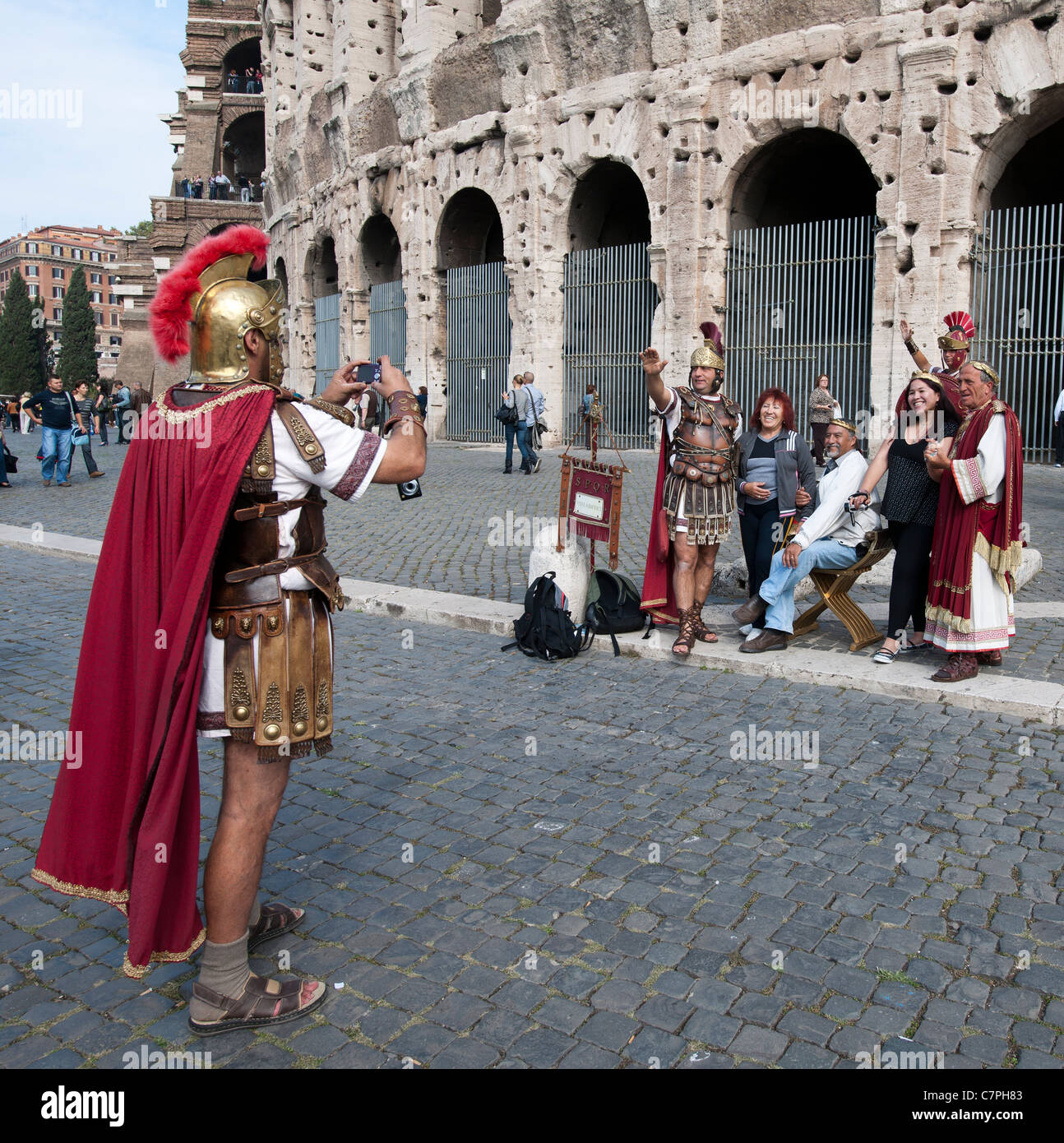 Kolosseum, Rom, Italien, Europa; Stockfoto