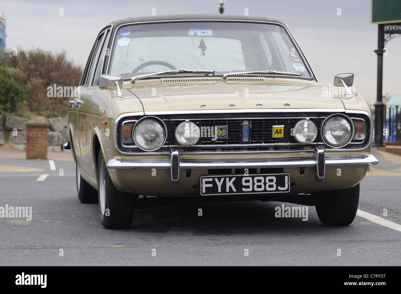 Ford Cortina Mk II 1600E Stockfoto