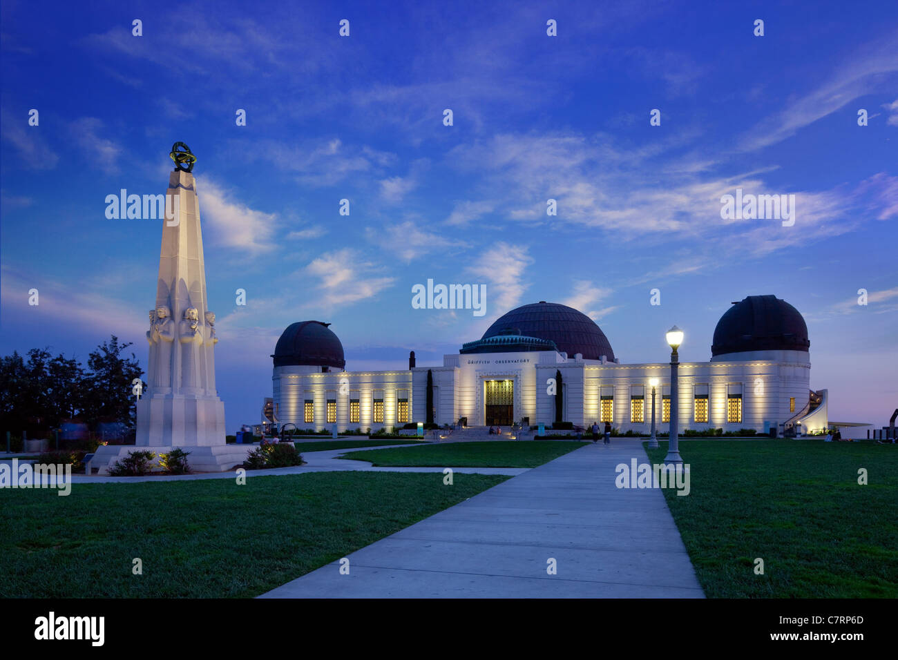 Das Griffith Observatory, Los Angeles, Kalifornien, USA Stockfoto