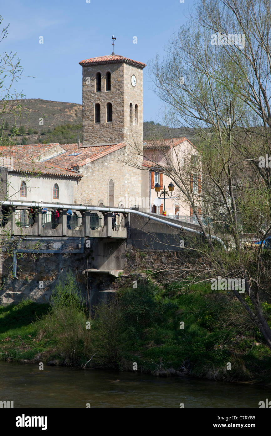 Esperaza, S Aude, Frankreich Stockfoto