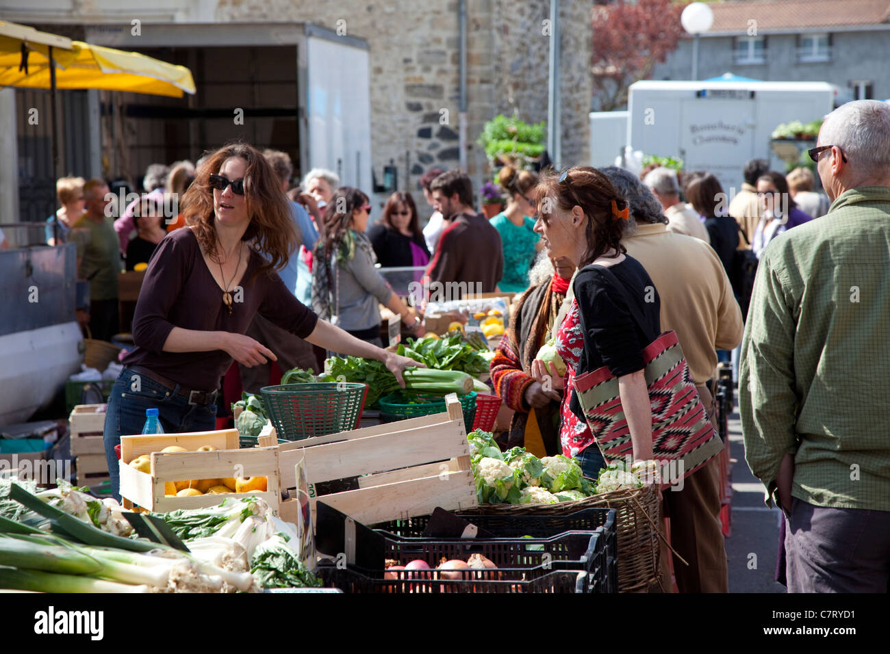 Esperaza, S Aude, Frankreich Stockfoto