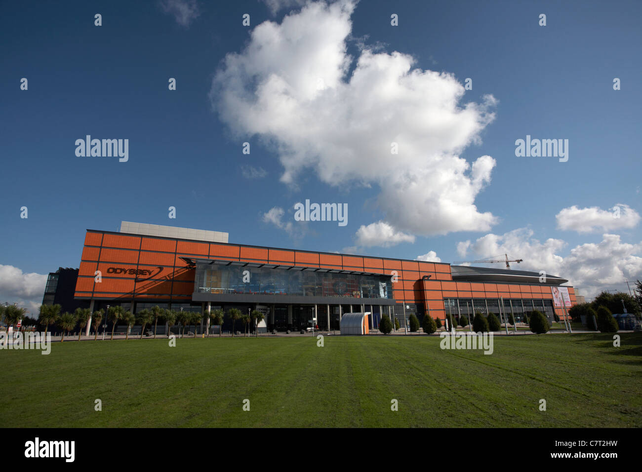 SSE Odyssey Arena und Pavillon, das Stadtzentrum von Belfast, Nordirland, Großbritannien. Stockfoto