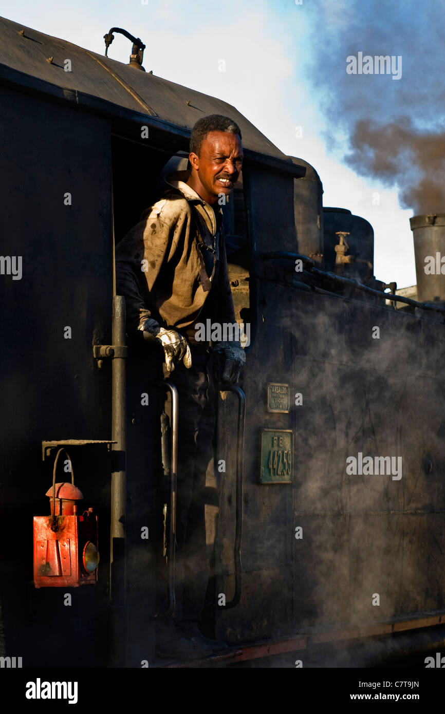 Afrika, Eritrea, Eisenbahn von Asmara nach Massawa Stockfoto