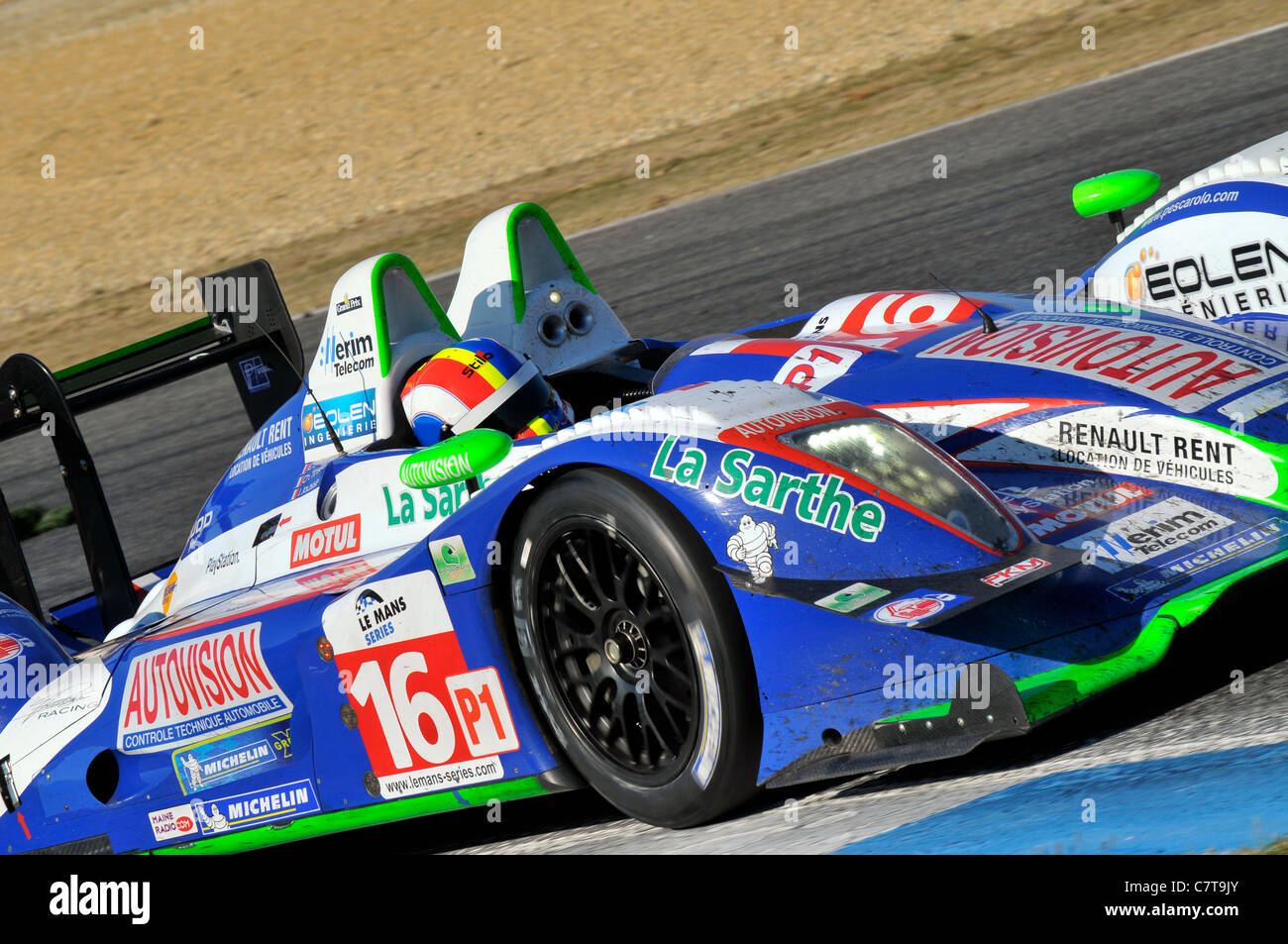 Pescarolo-Judd, Gewinner der 6 Stunden von Estoril, Portugal September 2011 Stockfoto