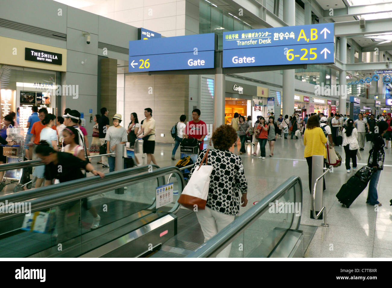 Südkorea, Seoul, Incheon International Airport Stockfoto