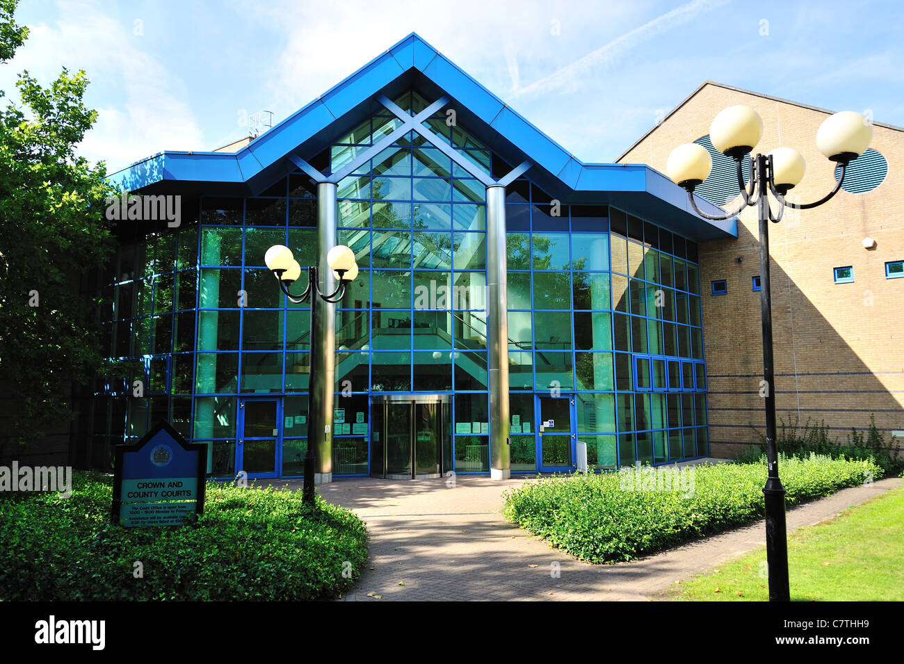 Basildon Crown Court Essex County Stockfoto