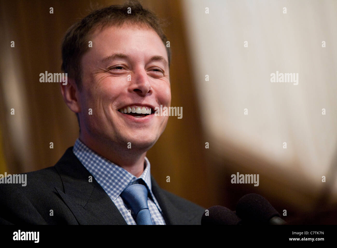 SpaceX und Tesla Motors CEO Elon Musk. Stockfoto