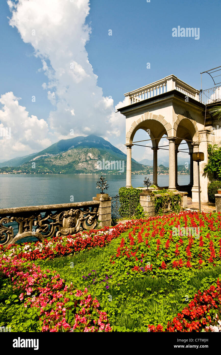 Italien, Lombardei, Comer See, Varenna, Villa Monastero, Garten Stockfoto