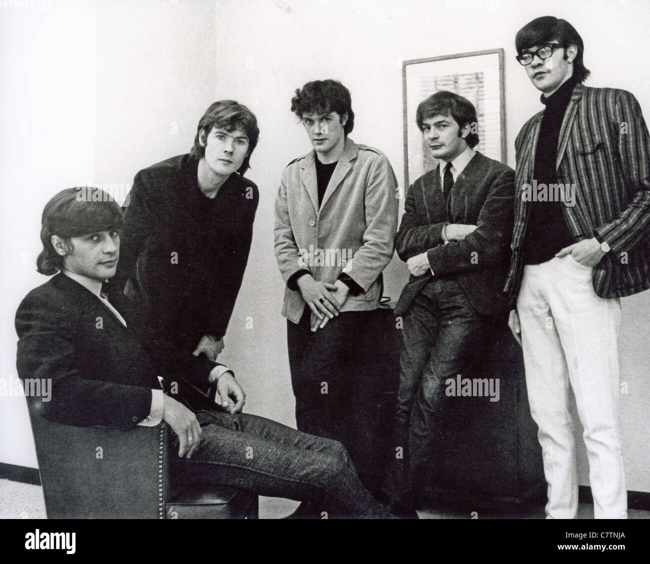 PETE BEST COMBO in New York über 1966 mit besten auf ganz links Stockfoto