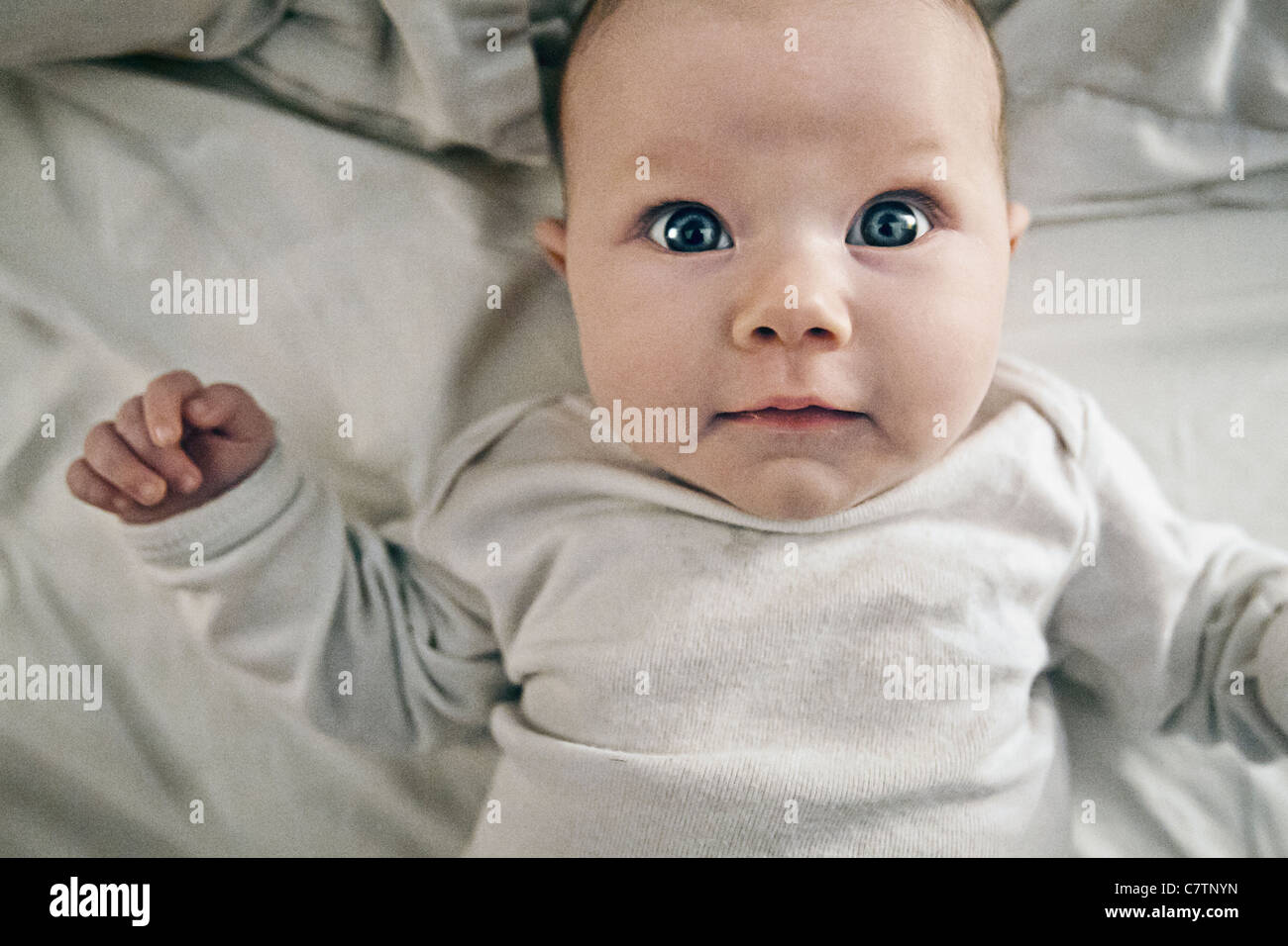 3 Monate Altes Baby Schläft Viel Und Trinkt Wenig 3 Monate Altes Stockfotos und -bilder Kaufen - Alamy