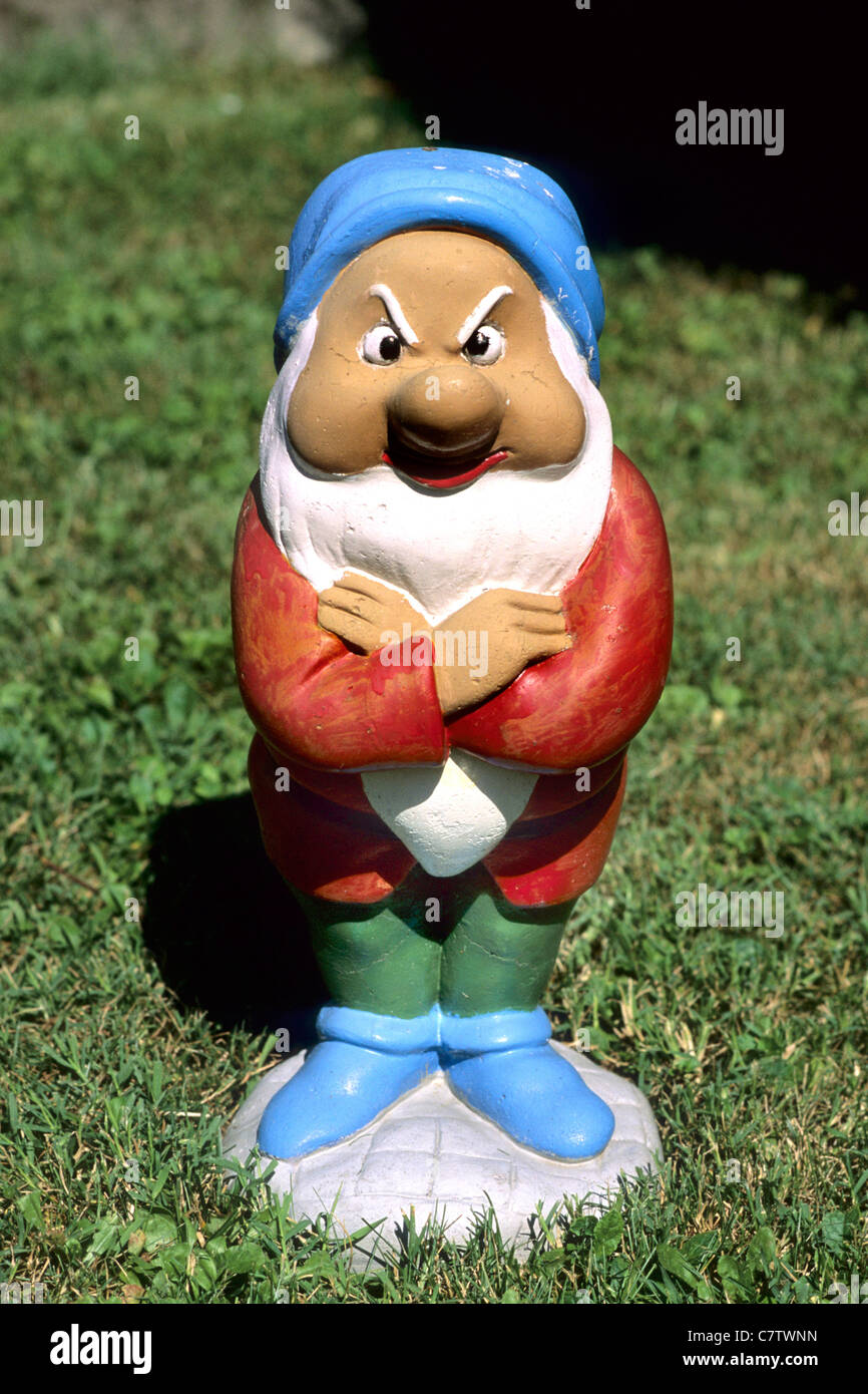 Garten gnome Stockfoto