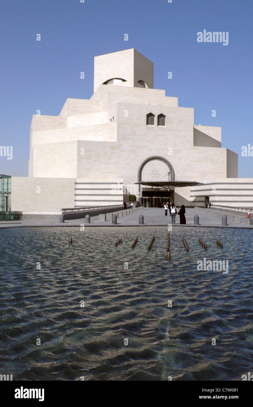 Katar, Doha. Museum für islamische Kunst Stockfoto