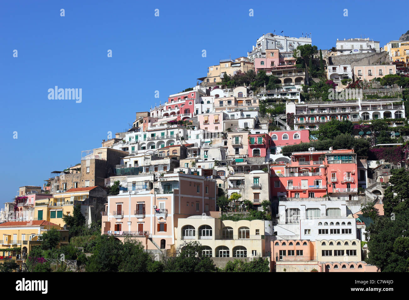 Italien, Kampanien, Amalfiküste, Positano Stockfoto